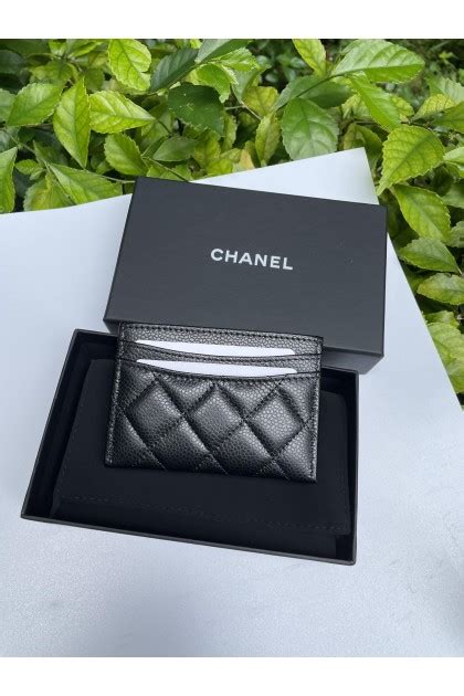 chanel card holder for men|chanel small card holder price.